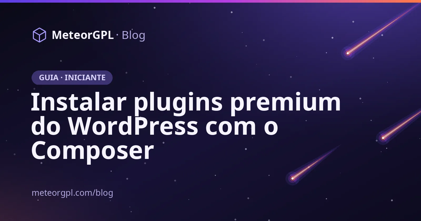 Instalar plugins premium do WordPress com o Composer